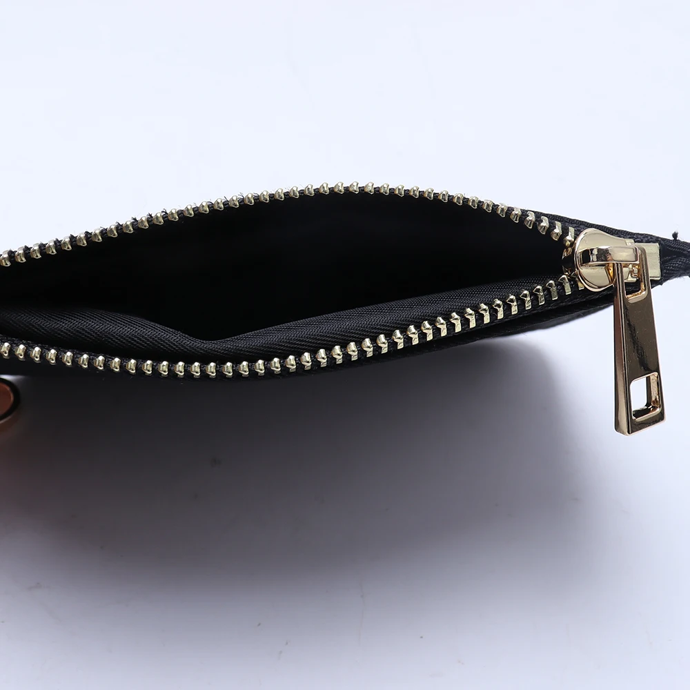 Fast Shipping Candy Color Waterproof Nylon Cute Small Mini Wallet Girls Women Nylon Zipper Money Pouch Mini Keychain Coin Purse