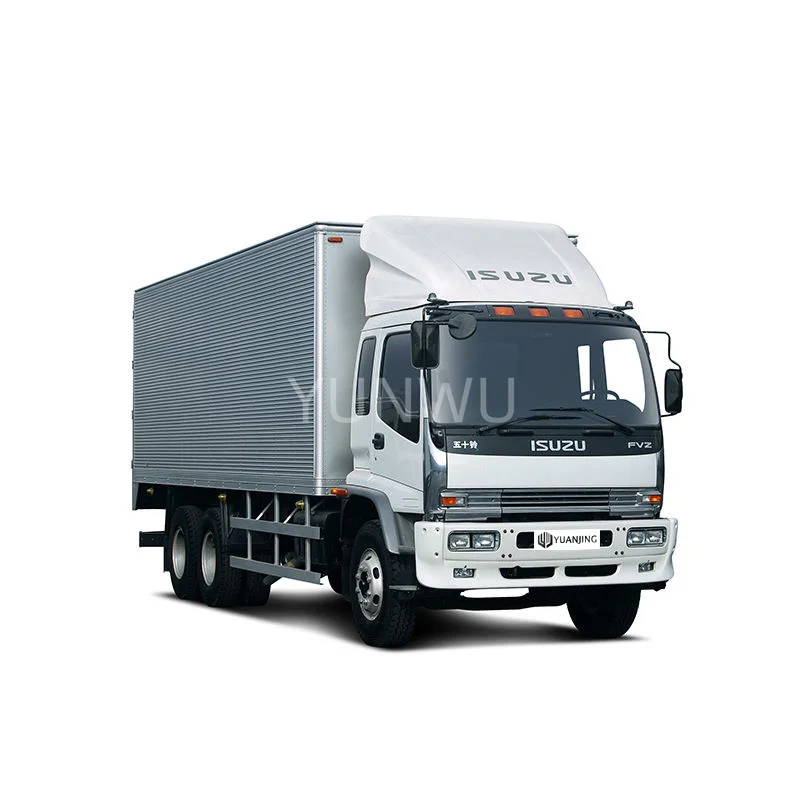 Тяжелый грузовик Isuzu F series 13T 6x4 FVZ с двигателем 6HK1-TCH механической коробкой передач LHD van truck для продажи