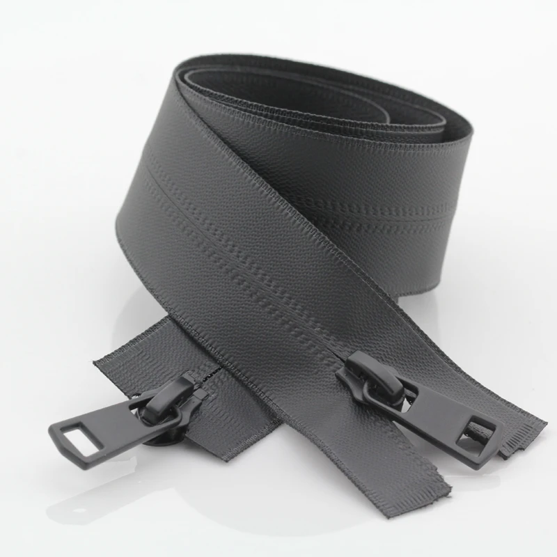 5#nylon Zipper spot high quality long chain invisible zip coat clothes bag zipper with double sliders waterproof zipper