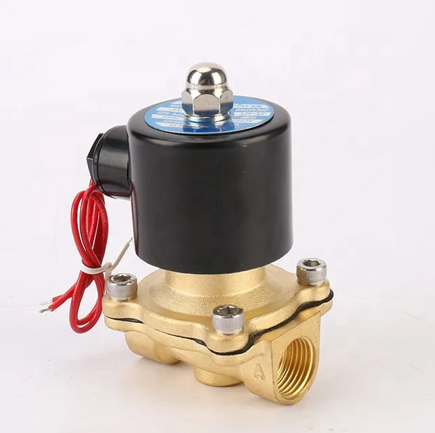 Solenoid valve normally closed wire solenoid valve