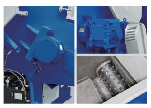 HUARE HSM12045 Power Large Scale Plastic Recycling Equipment Shredder Crushing Granulator Crusher Machine For PP PE PVC PC