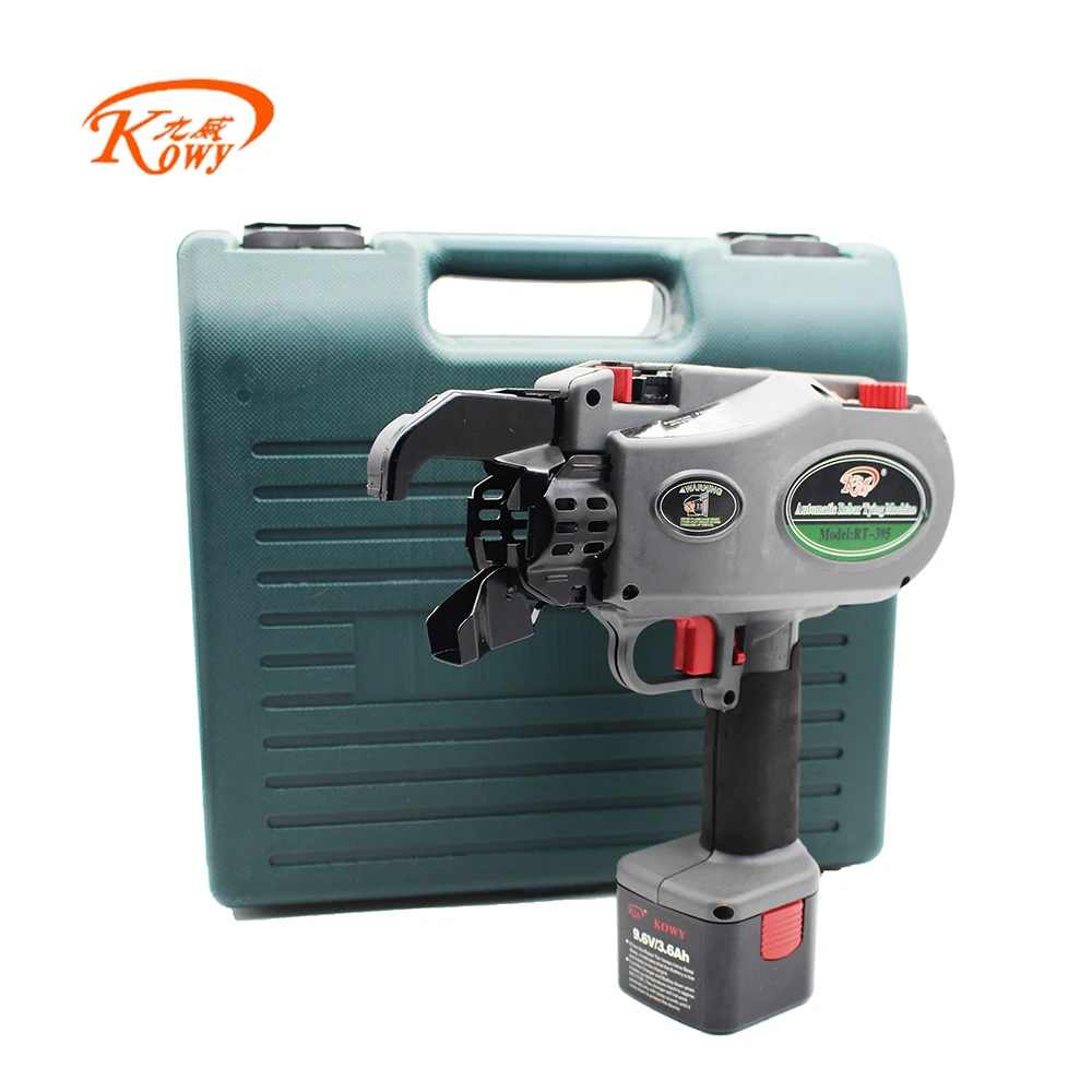 RT395 rebar tying machine for all kinds of buildings and it can be used in bridge construction