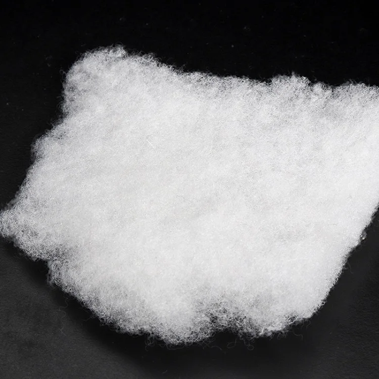 
High Power Washable Polyester Filler Polyester Fiber for Home Textiles Pillow Cushion 