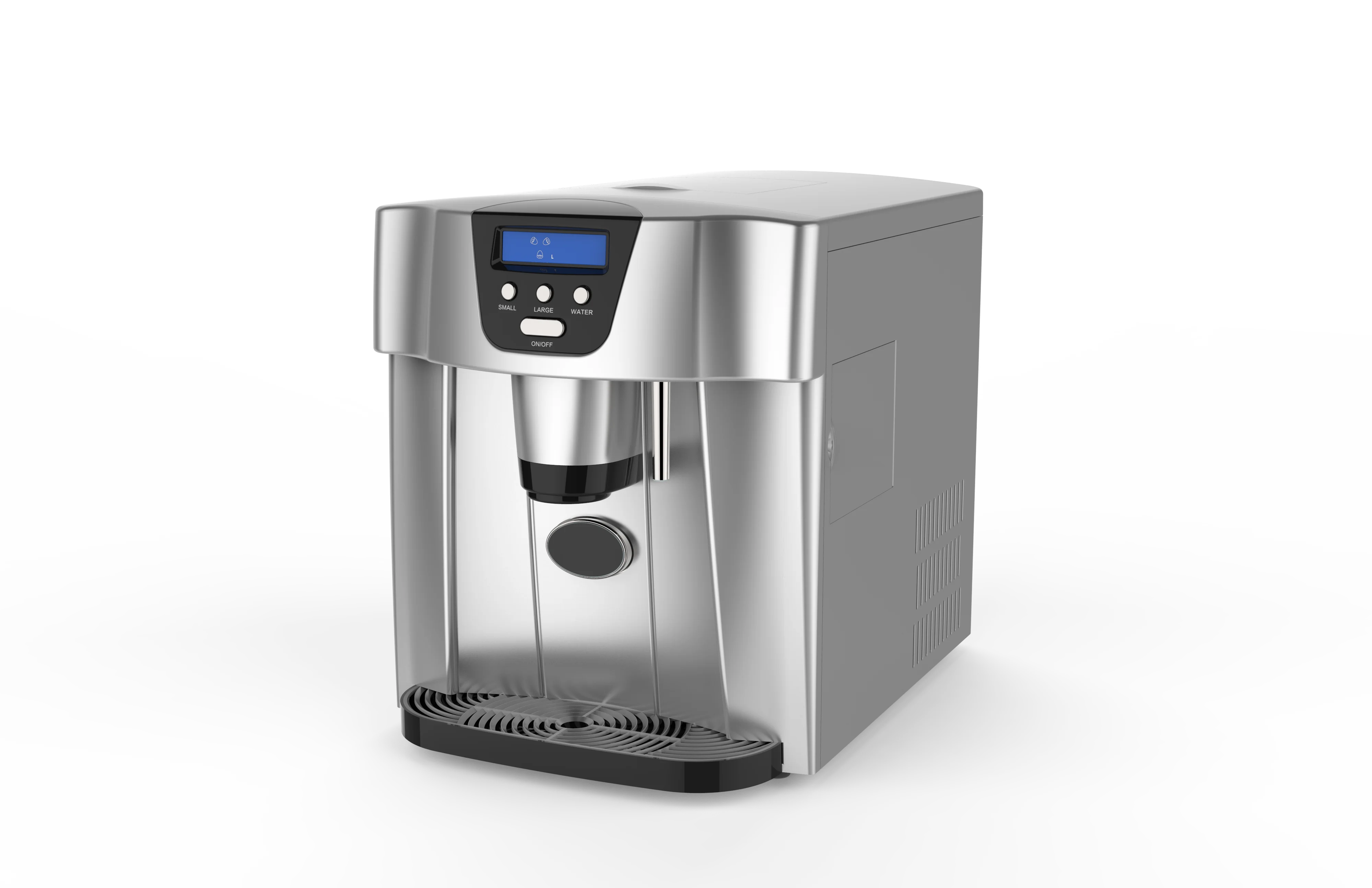 Wholesale Factory Price 9pcs of ice cube in 8mintues,15 kgs ice in 24 hours,Smart design Ice Dispenser With Cool Waterice maker