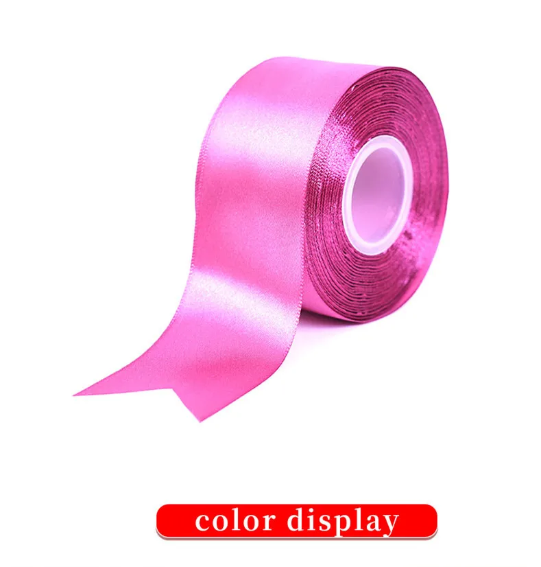 Factory China Fashion Decoration cheap ribbon custom personalized logo gift Satin Ribbon roll