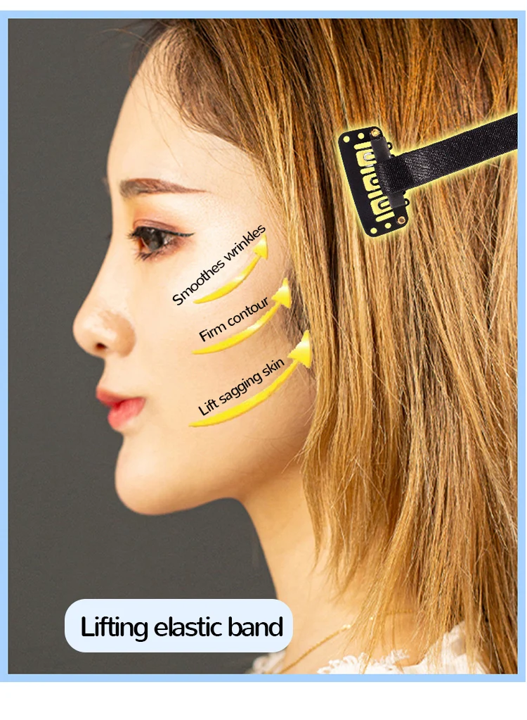 Anti Aging Tool Face Neck Lift Up Instant Face Lift Tape Face Lift Bands With Clips