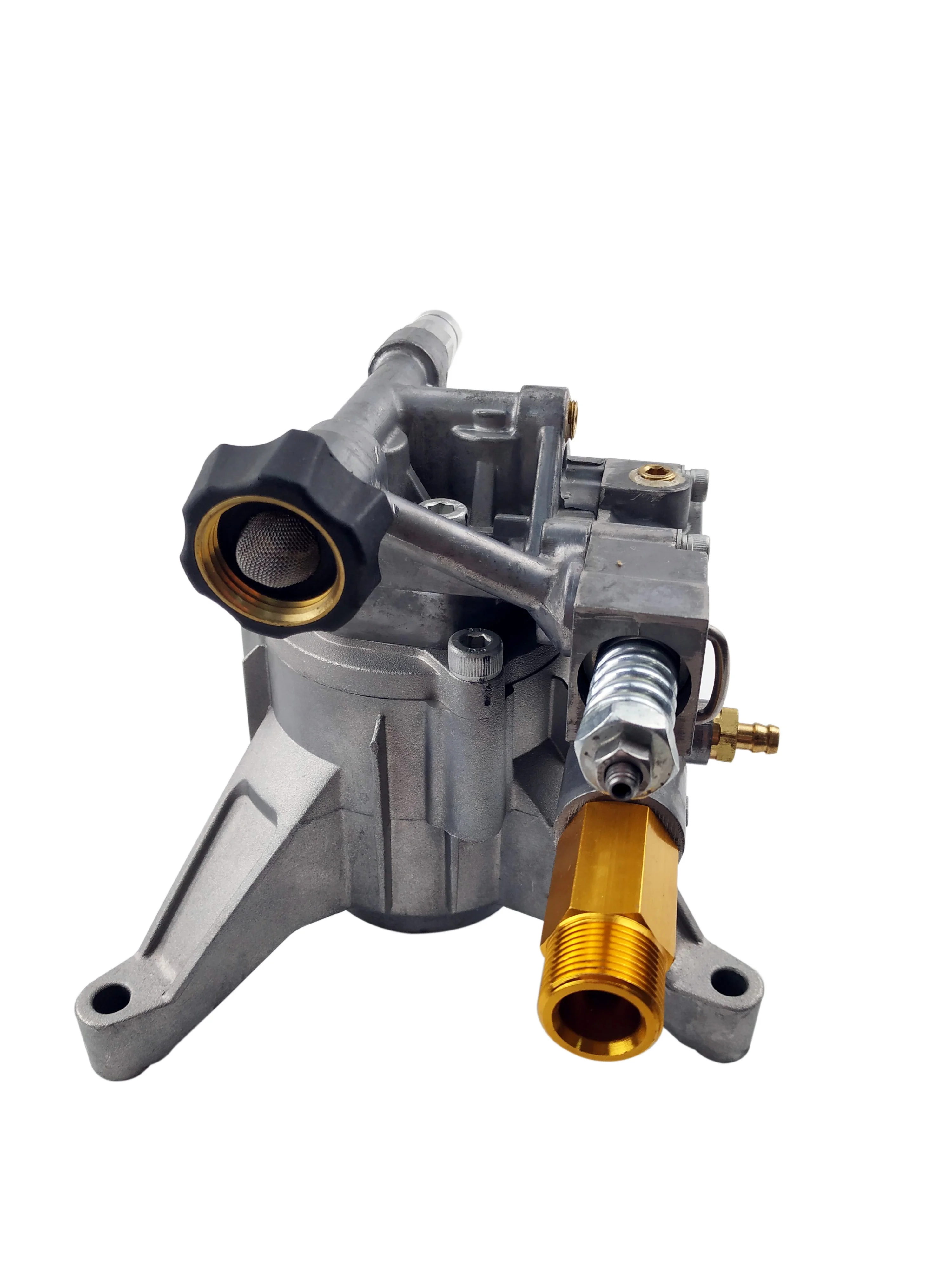 OEM 2800PSI 3400rpm 190bar Vertical Axial Radial Drive car washing aluminum pump head for 200cc gasoline cleaner washer engine