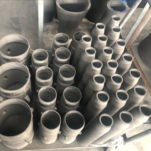 SiSiC silicon carbide SiC ceramic tube burner/nozzle burner for direct ignition