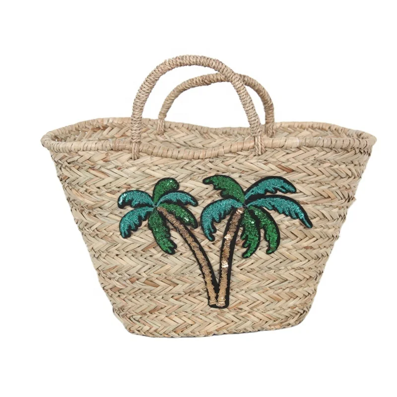 Summer New Style 2021 Tote Straw Beach Bag Ladies Hand bags