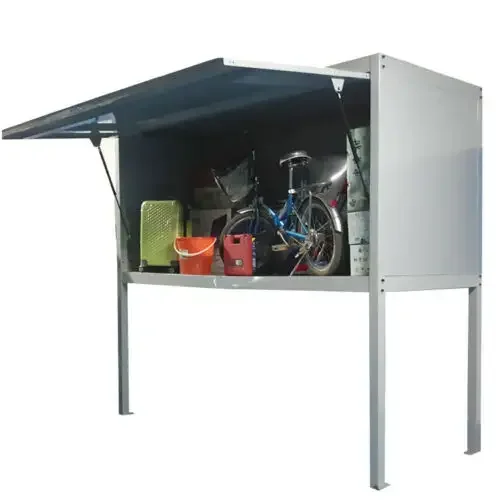 Heavy-Duty Stainless Steel Workbench with Tool Storage Cabinet Metal Workshop Garage Storage Unit Iron Construction