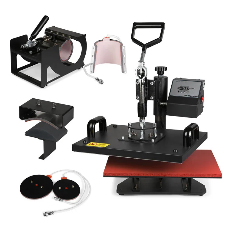 1 year warranty 8 in 1 T-shirt heat press machine