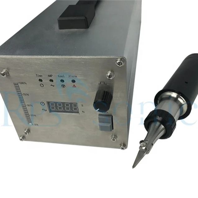 Handheld 40khz Ultrasonic cutting knife for rubber cutting