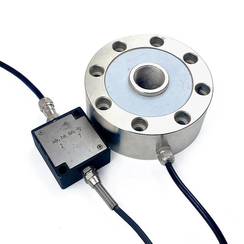 Strain Gauge Anchor Load Cell k Alloy Steel Kit Weighing Scale Customized Donut Through Hole Washer Type Anchor compres