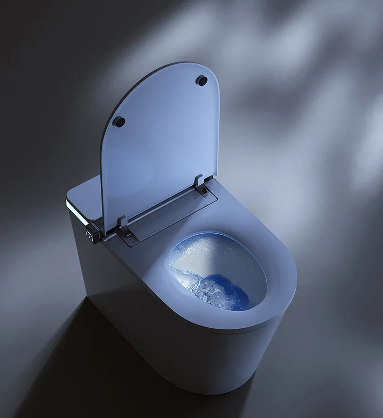 Bathroom one piece automatic bidet toilet ceramic wc intelligent smart toilet with remote control