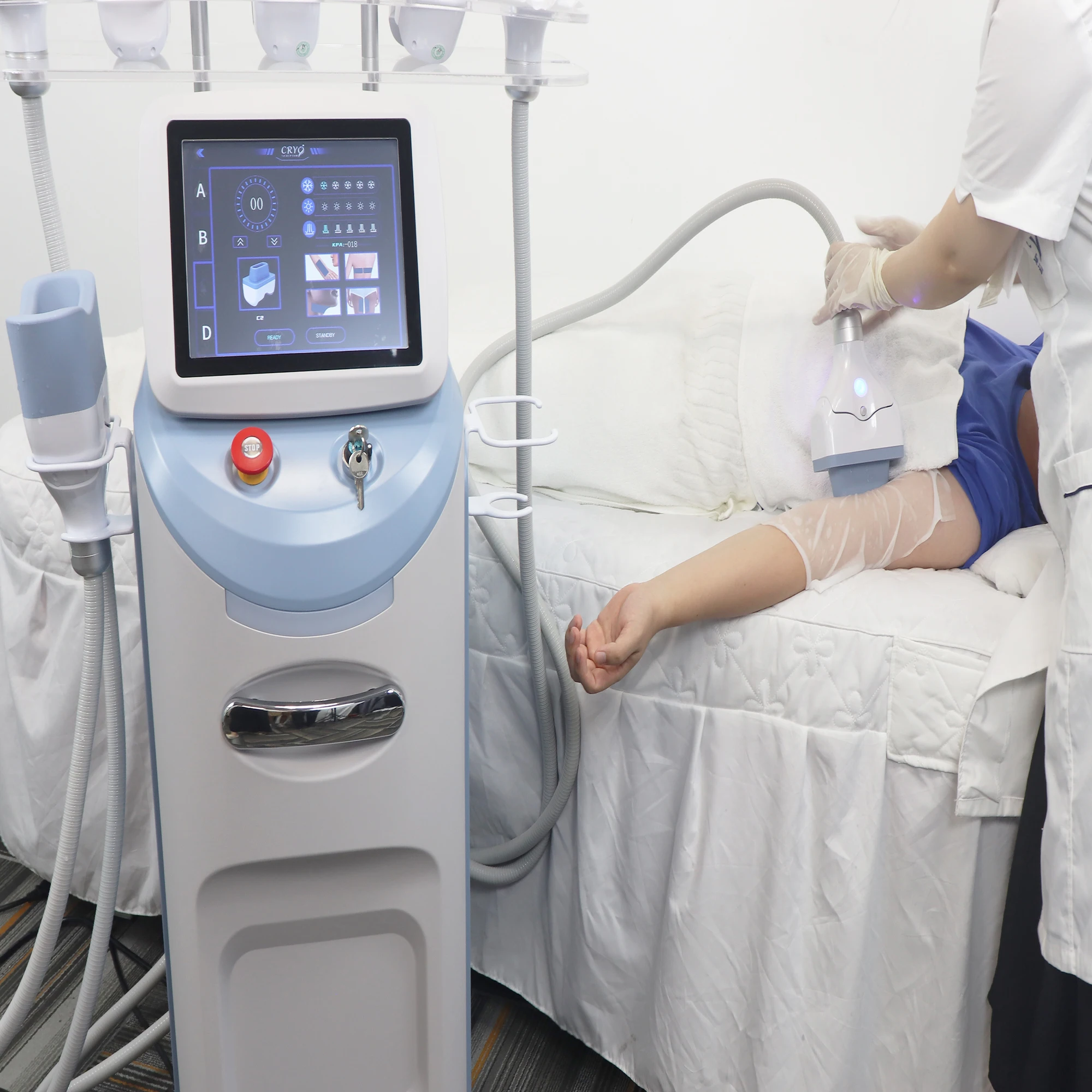 Cool body sculpting machines fat freezing cryo therapy slimming machine fat removal for beauty center / cryolipolisis 360