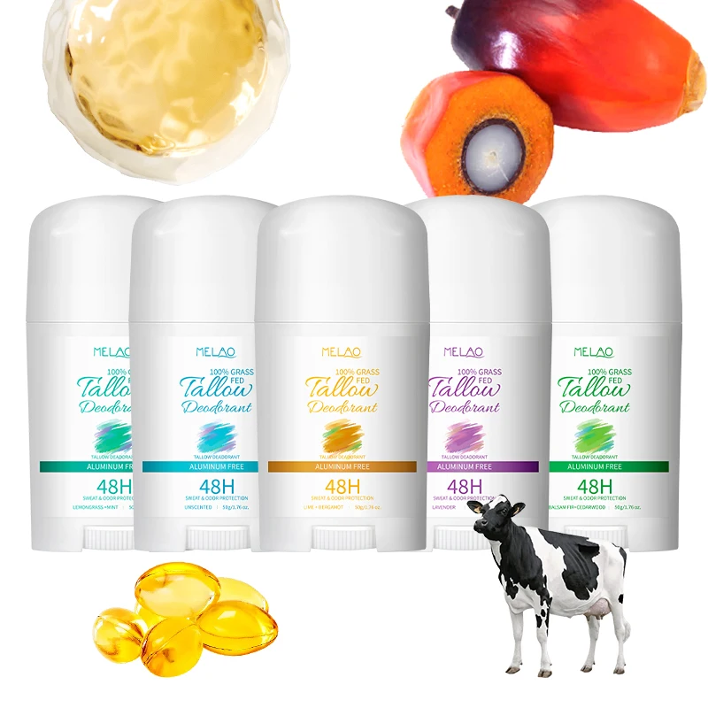 Custom Women Deodorant Long Lasting Underarm Whitening Armpit Deodorant Tallow Roll On Deodorant