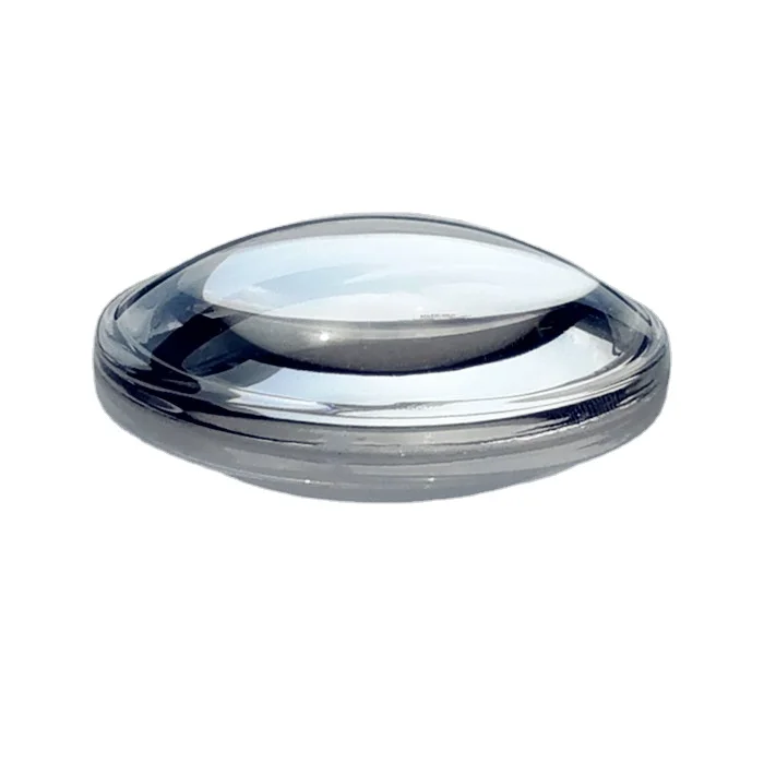 focus light optical plano convex glass diffusion aspherical lens diameter  40mm for sale