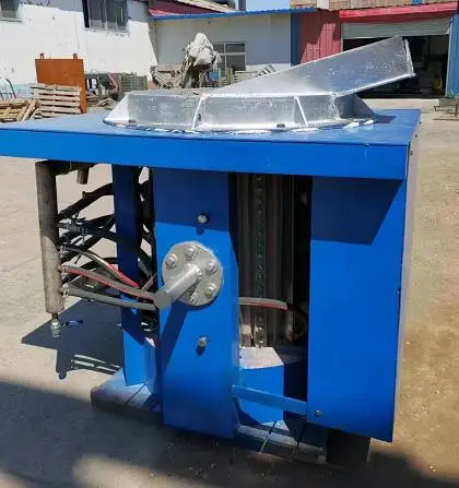 1T 2T 5T oven foundry casting steel iron metal melting induction electric industrial furnace for casting iron