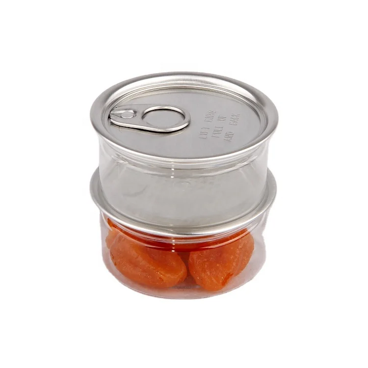 
55ml tuna food can with easy open tin lid 