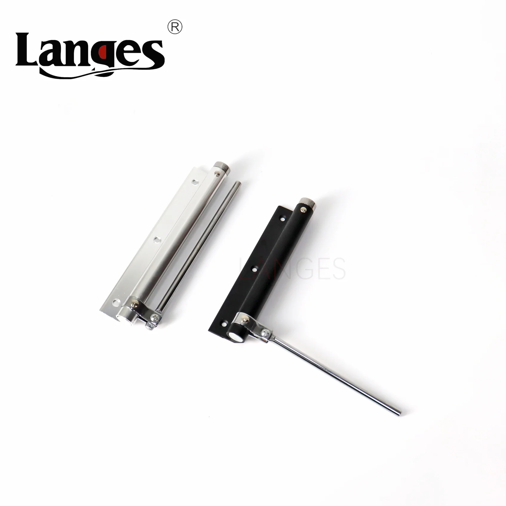Heavy Duty Home Improvement Automatic Door Closer Light Aluminum Alloy Simple Hydraulic Door Closer