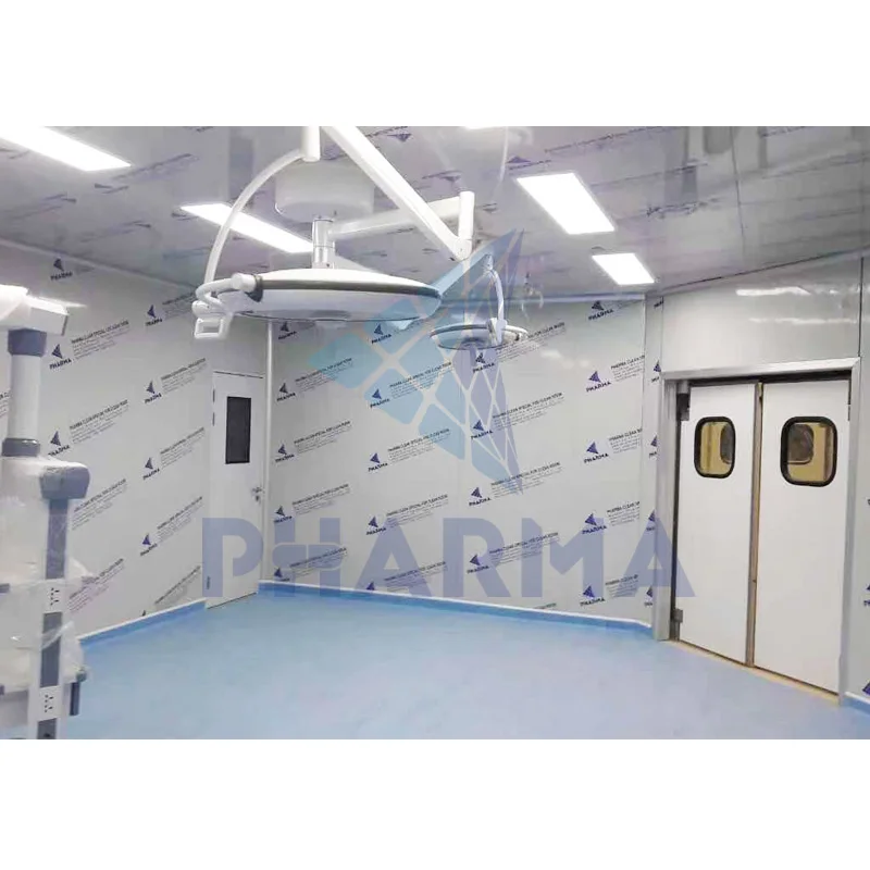 GMP Laboratory Workshop Class 1000 Industrial Production Stainless Steel clean room without dust for food processing