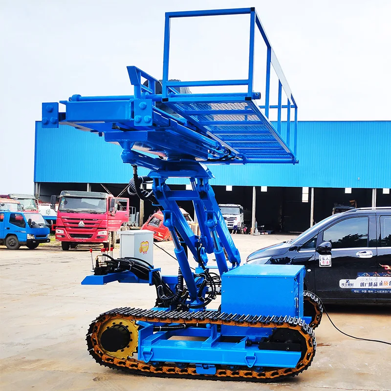 Slope anchoring drilling machine high lift rock drilling machine slope support down-the-hole drilling machine