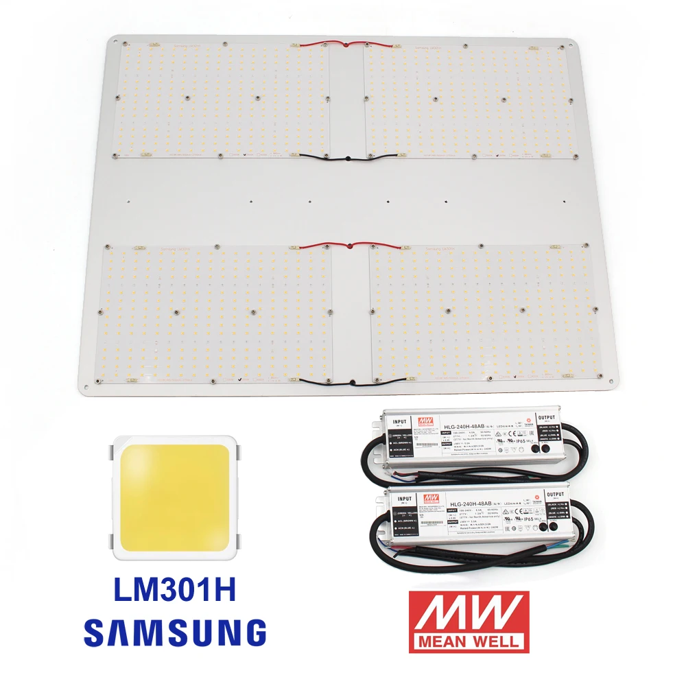 Samsung lm301h 480w QB288 Светодиодная лампа для выращивания доска led grow Light 3000K 3500K 4000K 660nm УФ