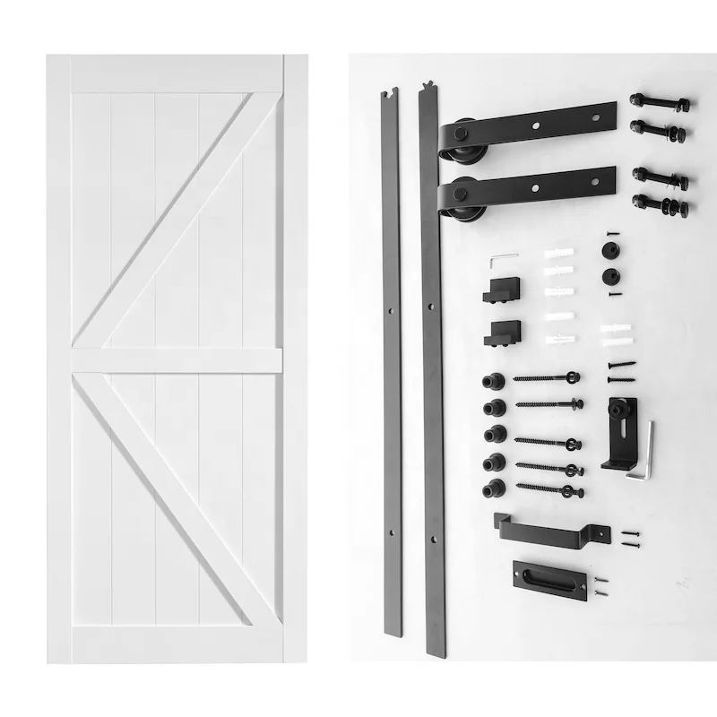 Interior Pvc barn doors sliding for sale in house