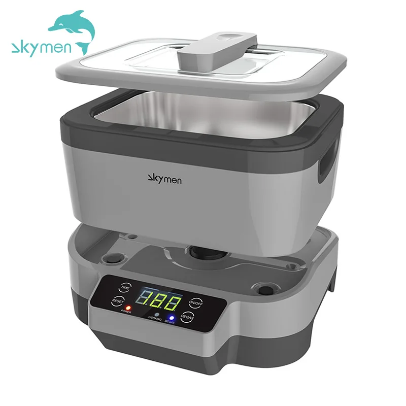 Ultrasonic Cleaner Sonicator Bath Ultrasonic Degas For Watches Contact Lens Glasses Denture Teeth Electric Makeup Razor