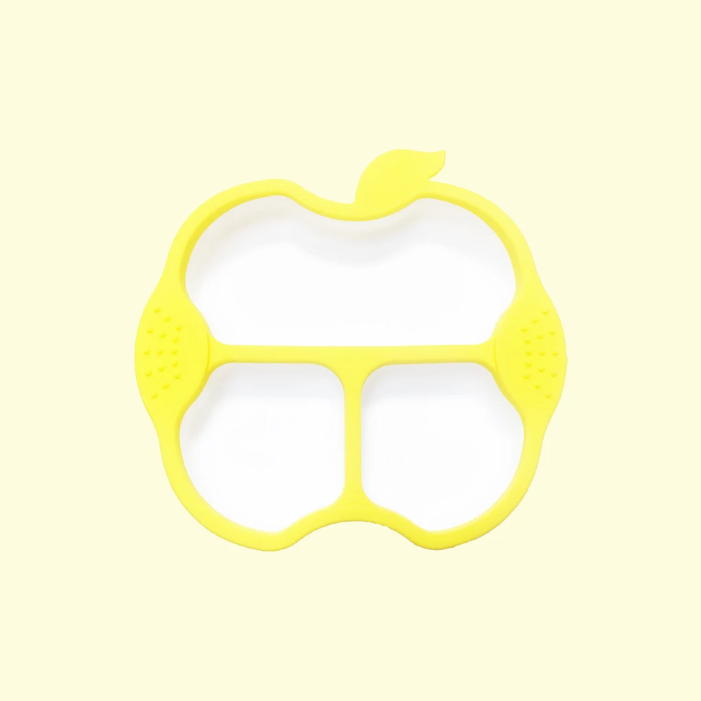 Kids Toddlers Weaning Eating Set Suction Silicone Baby Feeding Set Dinner Tableware Baby Bowl Plates With Spoon And Fork