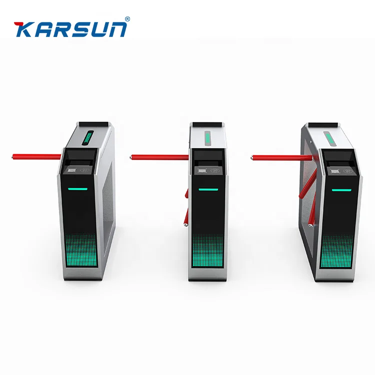 Full Automatic Tripod Turnstile  RFID Reader QR Code Access Control  System  304  Stainless Steel Barrier Gate
