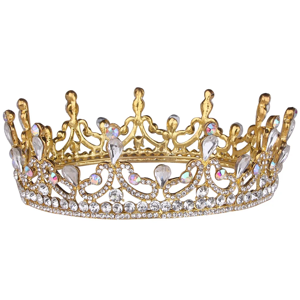 Manufacturers wholesale popular Europe and America 2019 new alloy crown crown bride wedding headwear accessories head headband