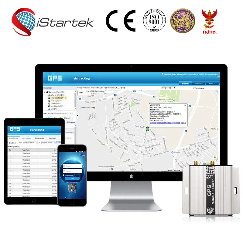 Низкая стоимость мини-смарт-GPS трекер SIM-карта VT600 GPS слежения за автотранспортными средствами Такси Программное обеспечени