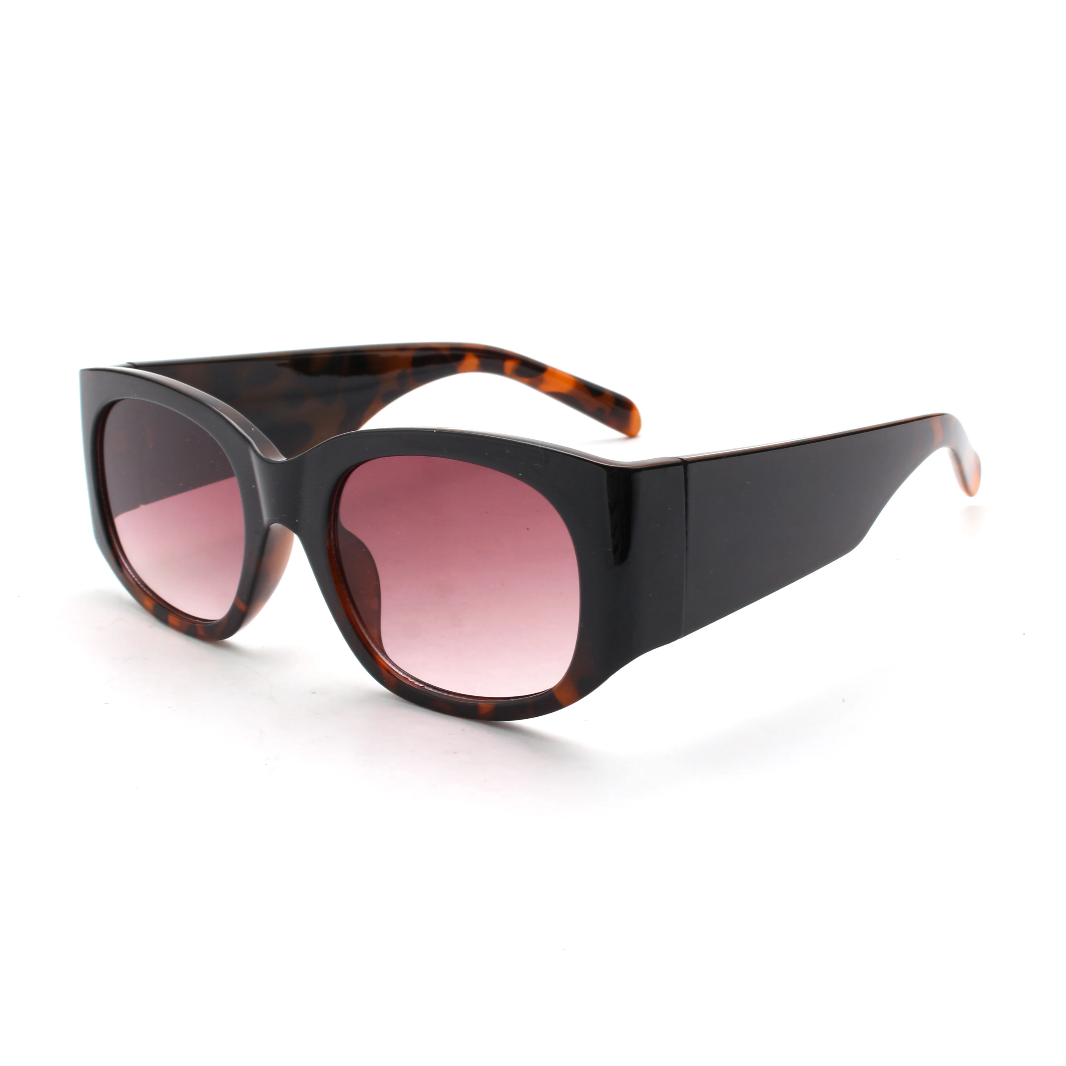 Small Square Frame Sunglasses Retro Thick Legs Uv Protection Sunglasses Wholesale at eye frames uv400 custom logo