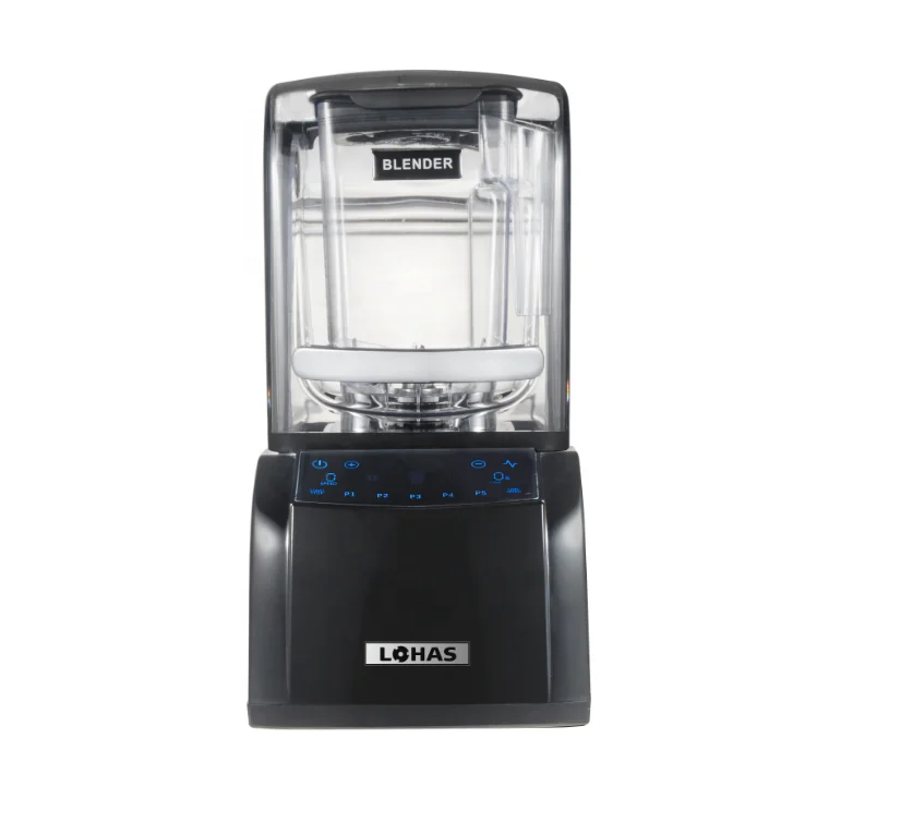 2200W Professional Commercial Blender With Shield Quiet Sound Enclosure 2200W Industries Strong and Quiet Beautiful design