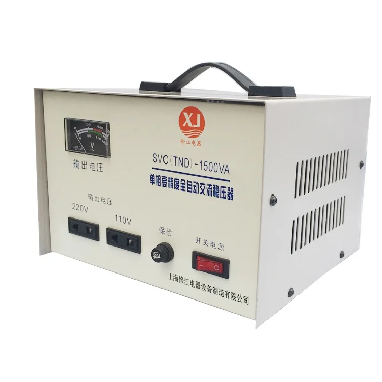 Factory directly 500VA 1000VA 2000VA 3000VA 5000VA 10KW 10000VA 15KVA 20KVA Single Phase Voltage Stabilizer for LED TV