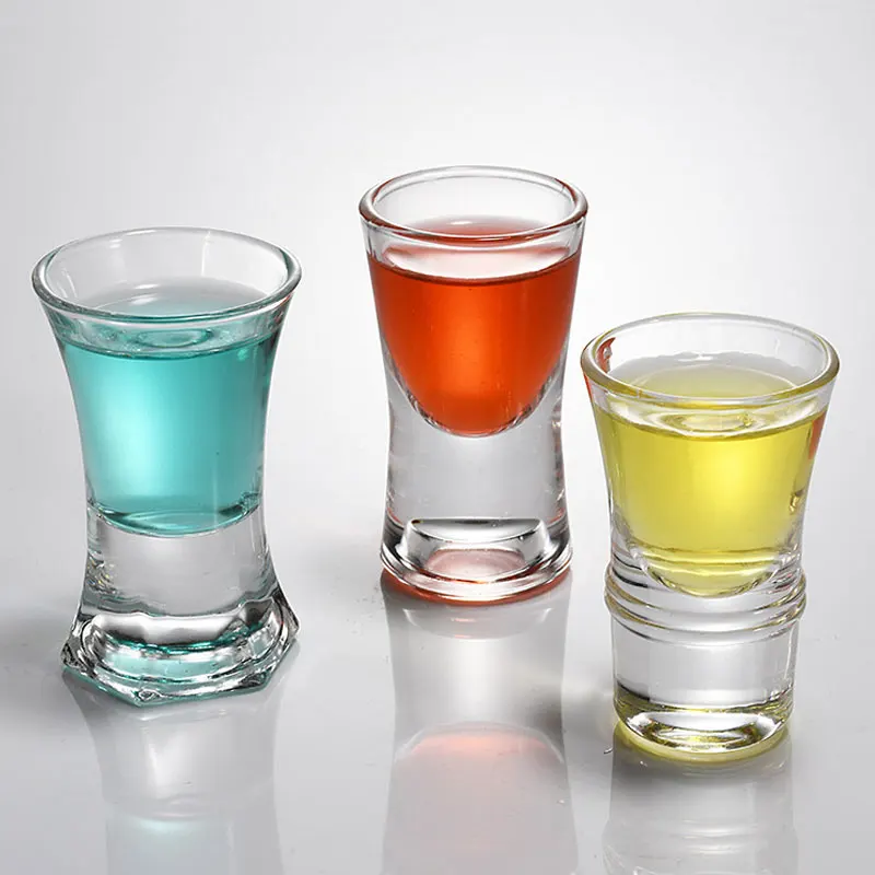 Classic Clear Cup Whisky Glass for Bourbon Macellan Tequila Whiskey Cocktails Custom Sublimation Shot Glass