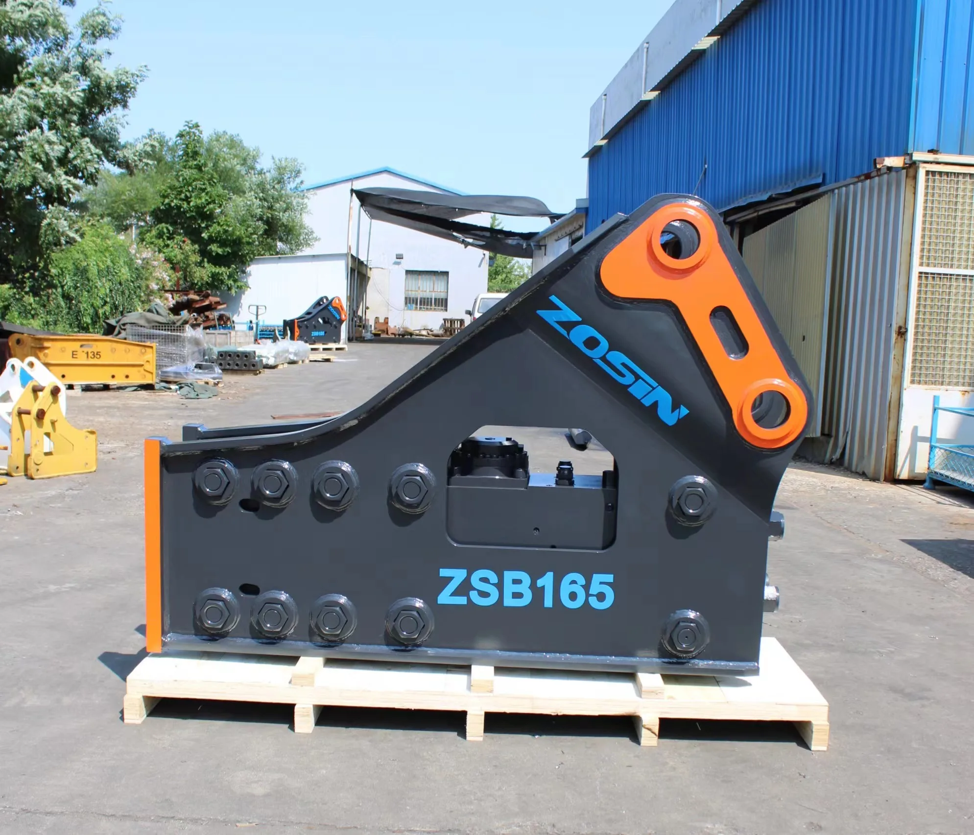 China factory ZOSIN brand produces excavator hydraulic breaker for 8 ton excavator JCB excavator hydraulic breaker