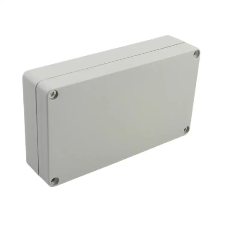 158*90*40mm ABS plastic waterproof box IP66 waterproof junction box 4 screws low cover