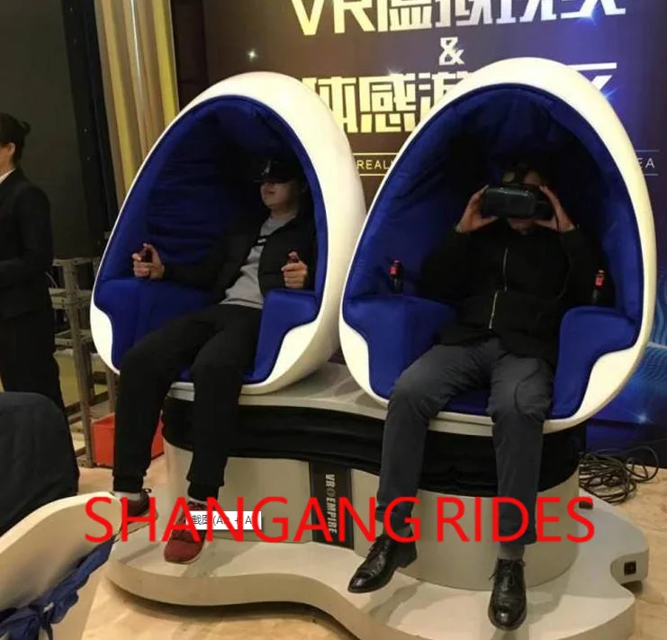 VR стул 9D симулятор яйцо vr кинотеатр стул 2 места Виртуальная реальность симулятор зарабатывать деньги