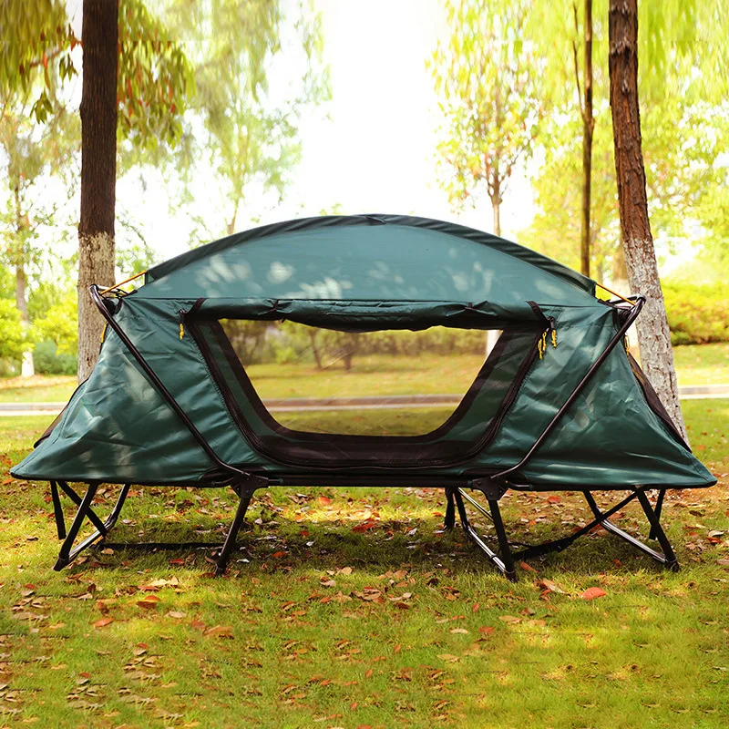 Field fishing outdoor sports off the ground tents single person waterproof camping equipment portable folding tents