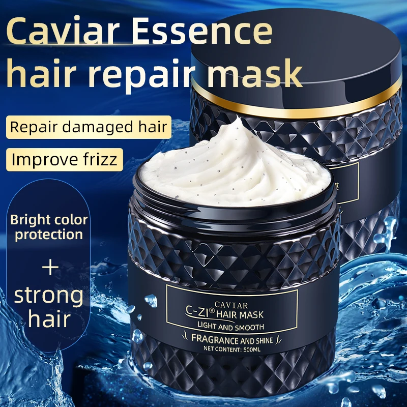 Collagen Caviar Smoothing Nourishing Hair Conditioner Mask Peptides Hair Treatment Repair Hair Masque