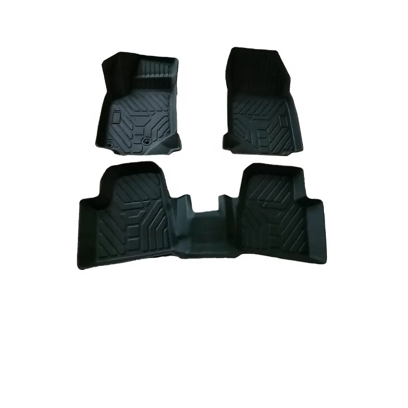 All Weather TPE Car Mats Waterproof Ruber Anti-slip Sales  TPO Car Floor Mats Use for PEUGEOT 2008