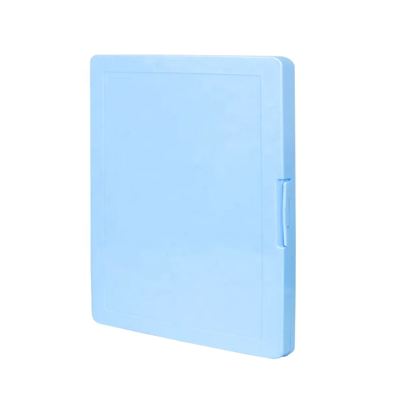 Customized product Pp minimalist style portable file storage A4 plastic file filing box plastic  folder