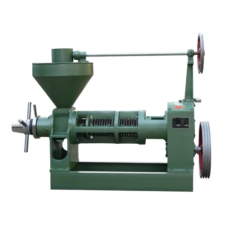 Small Carbon Steel Automatic soybean olive oil processing Screw Press Machine For Sale