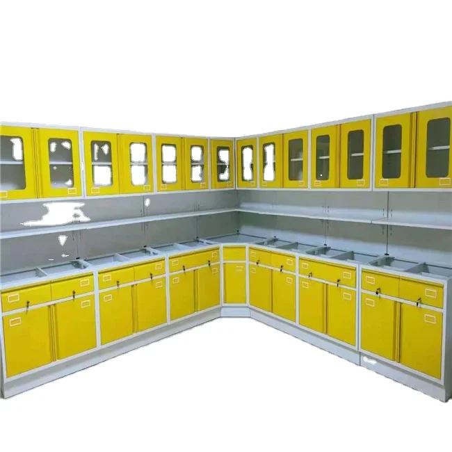 Customized Made Medical Furniture Dental Clinic Medical Furniture Wall Mounted Storage Cabinet