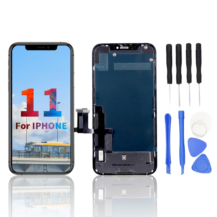 100% Well Tested Brand New 6.1 Inch Touch Screen Replacement For Iphone 11 With Digitizer Display