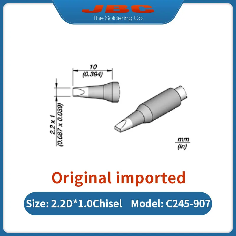 Original JBC C245-756 C245-911 Soldering Iron Tip For T245-A Soldering Pen And CD-2BHQF Soldering Station For Repair Tools