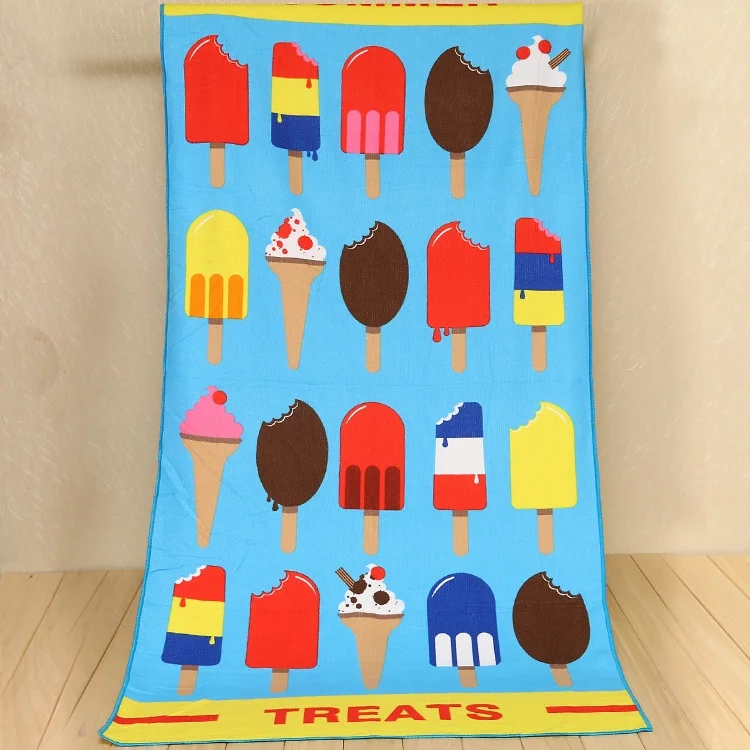 Microfiber Sand Free Beach Towel custom logo Quick Dry Super Absorbent Oversized Towels printed Blanket Pool Swimming bath towel