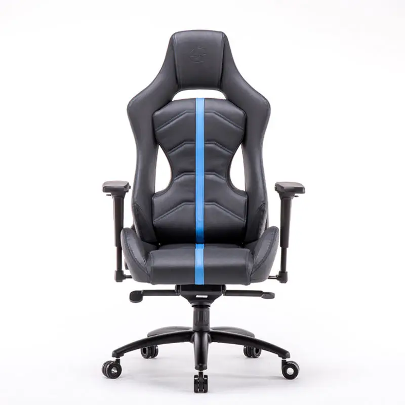 Высококачественный 2024 Электрический игровой стул RGB PC для компьютерных гонок из искусственной кожи с алюминиевой металлической регулировкой, домашний офисный стул